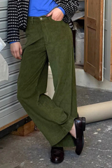 Hose Casual Cut Green