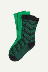 Socken Dynasty Amber Green