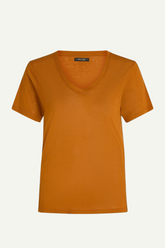 Top V Neck Marsy Linen Umbre