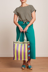Tasche Small Shopper Mercado Bag Azure Green