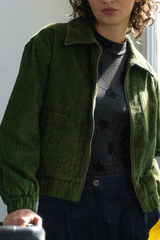 Jacke Rib n Roll Green