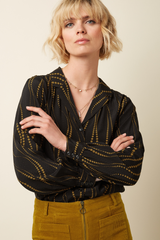 Bluse Bella Twirl Black