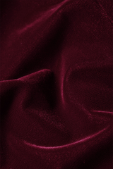 Jacke Bessie Gamine Velvet Bordeaux Red