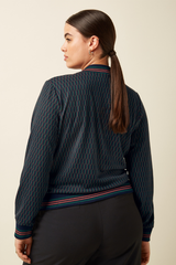 Jacke Bessie Spring Evening Blue