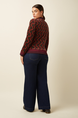 Jacke Bessie Winkle Porto Red