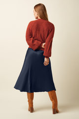 Rock Bibi Star Satin Evening Blue