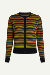 Strickjacke Roundneck Marielle Black