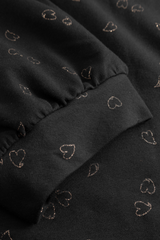 Top Party Heart Black