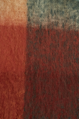 Schal Check Multi Pine Green