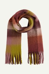 Schal Check Multi Porto Red