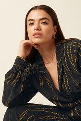 Jumpsuit Doris Twirl Black