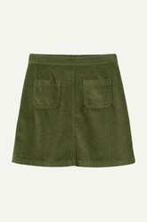 Rock Wild Rib Mini Skirt Green