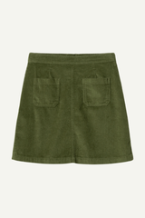 Rock Wild Rib Mini Skirt Green