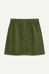 Rock Wild Rib Mini Skirt Green