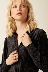 Jacke Iris Nieve Caviar