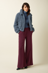 Jacke Isa Basil Fur Night Blue