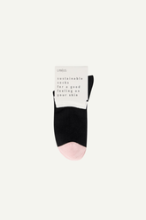 Sneaker Socken GOTS Black