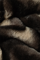 Mantel Judy Deco Fur Black