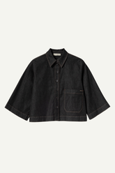 Bluse Breezy Harbor Overshirt Black