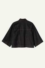 Bluse Breezy Harbor Overshirt Black