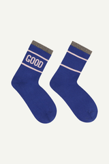 Statement Socken GOTS Violet