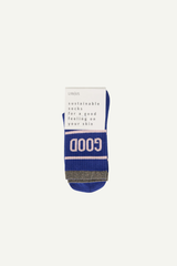 Statement Socken GOTS Violet