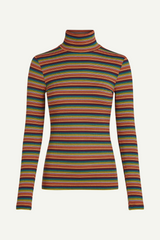 Top Rollneck Lumi Stripe Multi Color