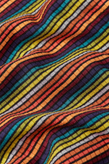 Top Rollneck Lumi Stripe Multi Color