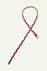 Gürtel Shiny 2 Tone Bordeaux Red