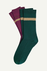 Socken 2-Pack Paz Pine Green