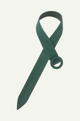 Gürtel Wide Botanical Green