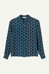 Bluse What The Fleur Petrol