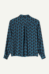 Bluse What The Fleur Petrol