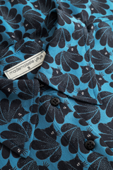 Bluse What The Fleur Petrol