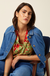 Jacke Penny Stone Denim Summer Blue