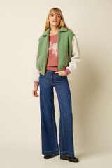 Jacke Fay Teddy Shade Green