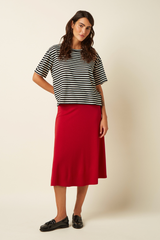 Rock Juno Milano Crepe Chili Red