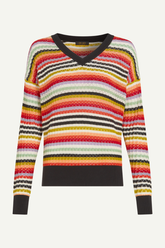 Pullover Mauve V Basile Multi Color