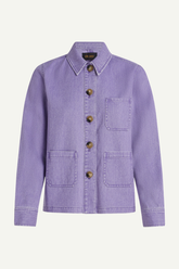 Jacke Ellen Colored Denim Sheer Lilac