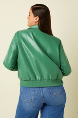 Jacke Isa Shine Neptune Green