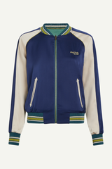 Umkehrbare Jacke Bomber Lazou Fir Green