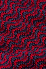 Top Audrey Trumpet Sleeve Tide Chili Red