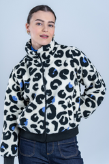 Jacke Cuddle Cat Bomber White