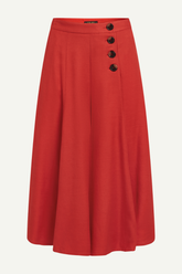 luftige und weite Culotte Sommerhose in Rot von King Louie im Youmee.market Bern