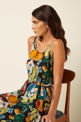 Sommerkleid mit Retroprint von King Louie im Youmee.market Bern