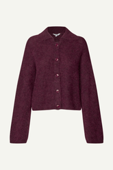 Strickjacke mit Knöpfen in bordeauxrot von mbyM im youmee.market in Bern