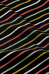 Rock Juno Panel Menchini Stripe Black