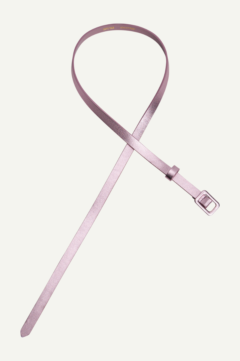 Dünner glänzender Gurt von King Louie in Lila im Youmee.market Bern