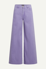 High-Waist und weit geschnittene Jeans in Lila von King Louie im Youmee.market Bern