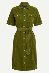Kleid Kate Baby Cord Posey Green